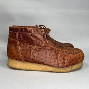 Roper Performance Men's Size 9 Brown Leather Gum Sole Chukka Boots‎